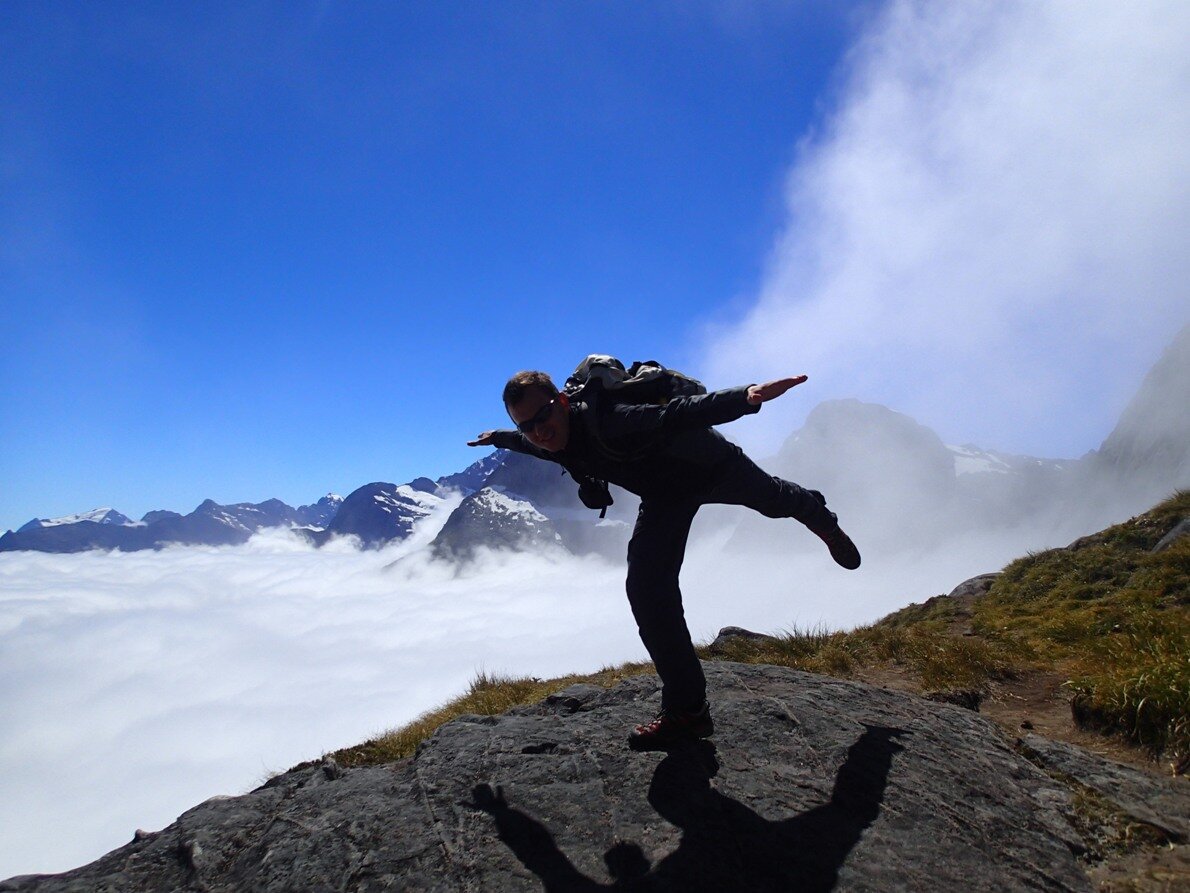 Nový Zéland Nový Zéland: Fjordland National Park - jeden z najkrajších výhľadov po výstupe na Gertrude Saddle (Južný ostrov) elmundo.sk Andrej Urbanec